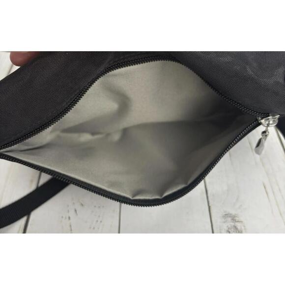 BAGGALLINI Flip Zip Essentials Crossbody Black Leopard - Picture 7 of 7